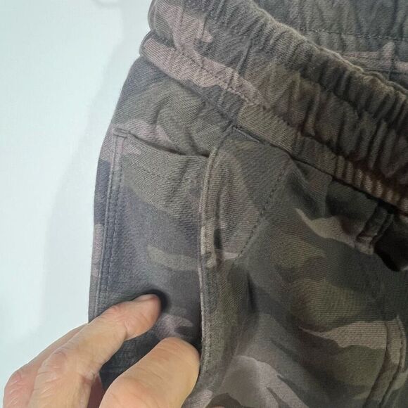 Athleta Farralon Jogger Pants Camouflage Green Taupe Brown - Picture 7 of 15